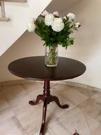 Flamant; ronde eiken tafel; 88 cm doormeter(als nieuw), Ophalen