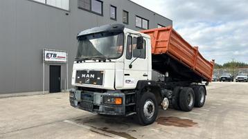 MAN 26.372 (BIG AXLE / STEEL SUSPENSION / 6 CYLINDER WITH MA beschikbaar voor biedingen