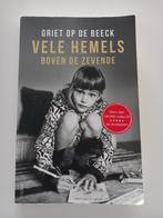 Vele hemels boven de zevende, Ophalen of Verzenden, Gelezen, Griet Op de Beeck, België