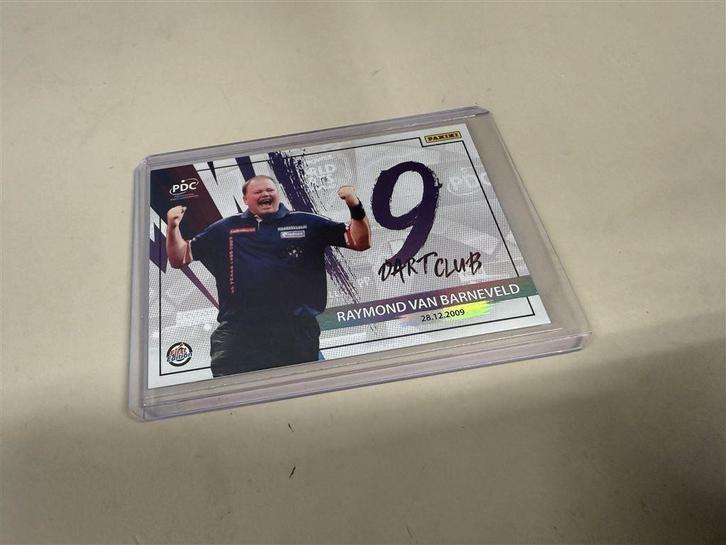 Panini Raymond van Barneveld 28-12-2009 kaart, Hobby & Loisirs créatifs, Jeux de cartes à collectionner | Autre, Neuf, Enlèvement ou Envoi