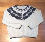 Gilet gris tricoté, taille L - vintage, Enlèvement ou Envoi, Porté, Taille 42/44 (L), Gris