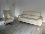 NIEUWE Salon in echt leder. 2,5 zit en Relax 1 zit, Huis en Inrichting, Ophalen, Zo goed als nieuw