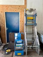 GEDA Comfort pannenlift ladderlift bouwlift lift + knikstuk, Zo goed als nieuw, Ophalen