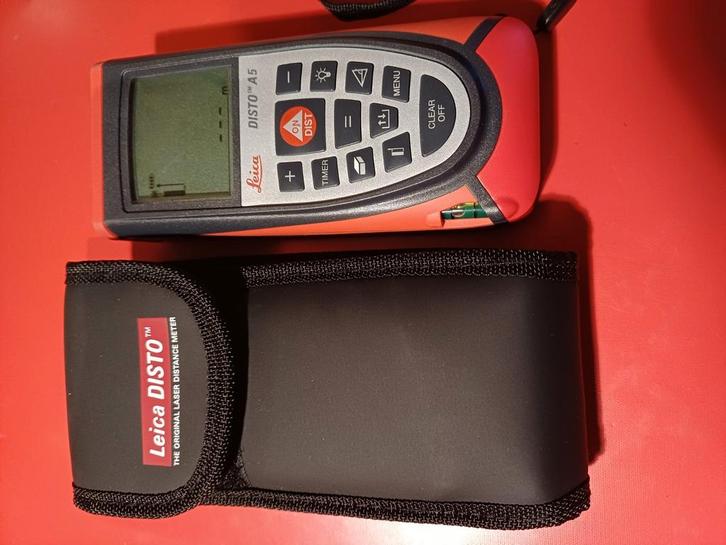 Distance du télémètre LEICA DISTO TM A5 200 m, Bricolage & Construction, Instruments de mesure, Comme neuf, Envoi