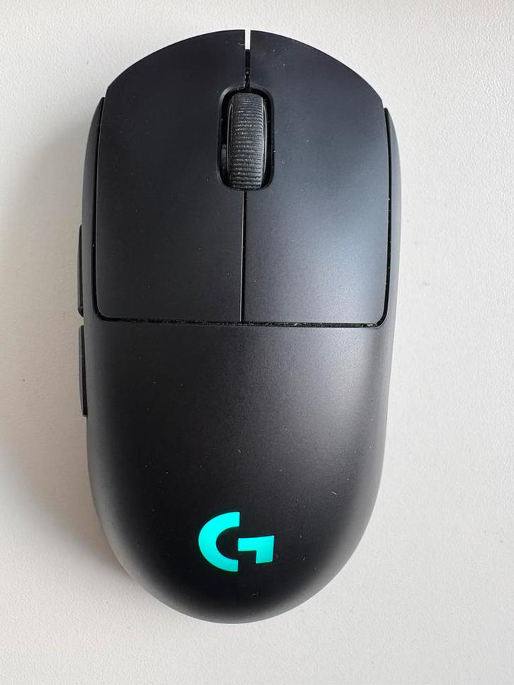 Souris gaming Logitech G PRO Lightspeed sans fil, Computers en Software, Muizen, Zo goed als nieuw, Muis, Draadloos, Ophalen