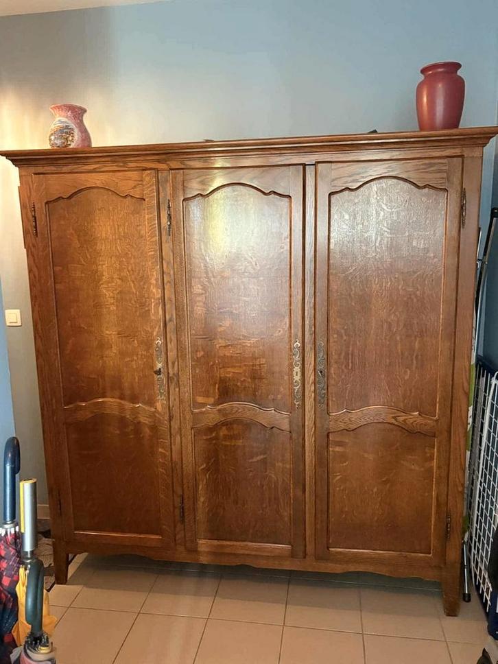 Armoire/armoire de rangement en chêne, Maison & Meubles, Chambre à coucher | Chambres à coucher complètes, Comme neuf, Enlèvement