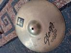 Stagg DH 14 inch crash medium brilliant, Muziek en Instrumenten, Ophalen of Verzenden, Gebruikt