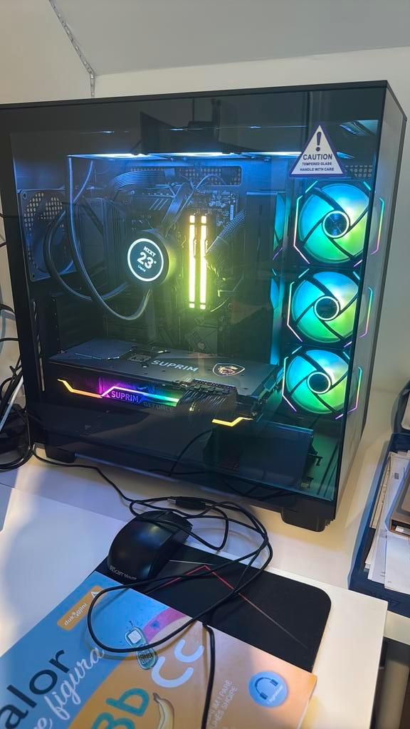 Gaming Pc 32GB ram/ 3080 TI Suprim X + scherm en accessoires, Computers en Software, Desktop Pc's, SSD, Gaming, Ophalen