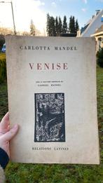 Gesigneerd manuscript Venise - Carlotta Mandel, Antiquités & Art, Enlèvement ou Envoi