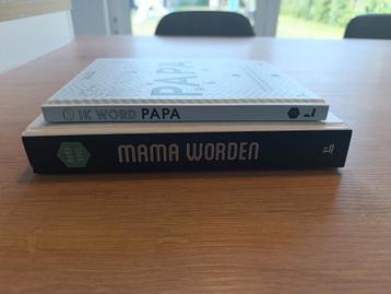 2 boeken. Mama worden / ik word papa beschikbaar voor biedingen
