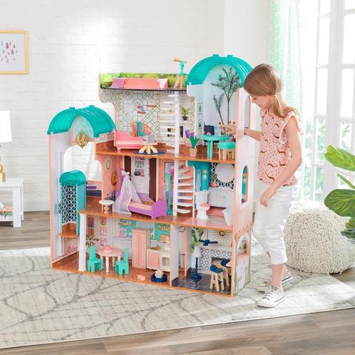 Maison de poupée en bois KidKraft Camila LIVRAISON GRATUITE, Enfants & Bébés, Jouets | Maisons de poupées, Neuf, Maison de poupées