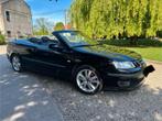 „Schitterende Saab 9-3 Cabriolet te koop! Bouwjaar 2004, mot, Auto's, Cabriolet, Zwart, Bedrijf, Handgeschakeld
