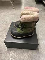 Sorel snow boots - groen - kinderen unisex - maat 26, Kinderen en Baby's, Sorel, Zo goed als nieuw, Ophalen