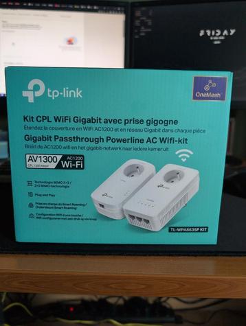 TP-Link AV1300 Gigibit Powerline Kit beschikbaar voor biedingen