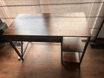 Industriële bureau, Huis en Inrichting, Bureaus, Ophalen, Zo goed als nieuw, Bureau