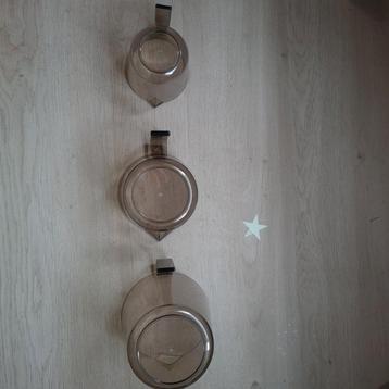 Maatbekers, set van 3 beschikbaar voor biedingen