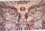 Mooie grote vlag - 140cm x 100cm - Aardsengel Michael, Verzamelen, Ophalen of Verzenden, Nieuw, Christendom | Katholiek