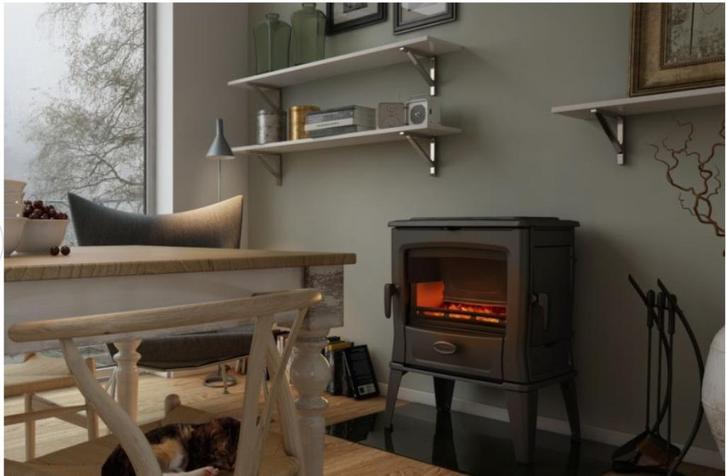 Houtkachel Dovre TAI55M nieuw, Huis en Inrichting, Kachels, Nieuw, Vrijstaand, Houtkachel, Hout, Ophalen