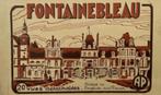 zwart-wit postkaarten kasteel Fontainebleau, Ophalen of Verzenden, 1920 tot 1940, Ongelopen, Frankrijk