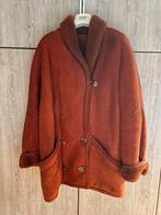 Original Sherling Coat. Lamsvacht. Roestbruin. Maat 42, Overige kleuren, Maat 42/44 (L), Ophalen of Verzenden, Zo goed als nieuw