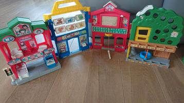 Fisher price little people huis met geluid, Kinderen en Baby's, Speelgoed | Poppenhuizen, Ophalen of Verzenden, Zo goed als nieuw