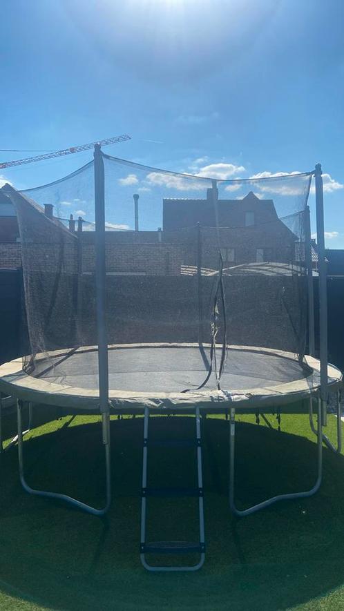 Bijna niet gebruikte trampoline, Kinderen en Baby's, Speelgoed | Buiten | Trampolines, Gebruikt, Ophalen