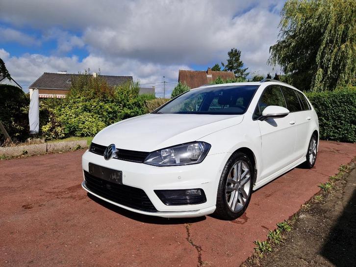 VW GOLF 7 Break R-Line - Année 2016 - PRIX 5.450€, Auto's, Volkswagen, Particulier, Golf Variant, ABS, Airbags, Airconditioning