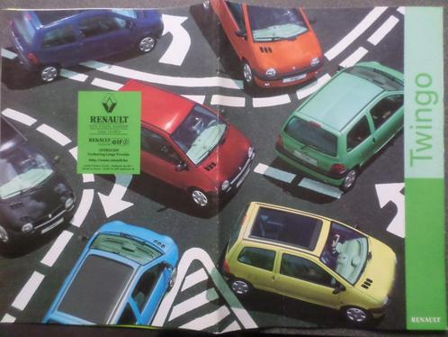 Renault Twingo 1998 Brochure, Boeken, Auto's | Folders en Tijdschriften, Renault, Verzenden
