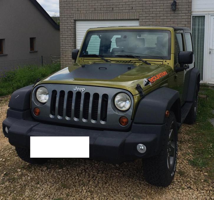 JEEP WRANGLER JK 2010 CRD 2.8 Mountain 2P Automatique, Autos, Jeep, Particulier, Wrangler, 4x4, ABS, Airbags, Ordinateur de bord