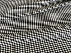 Bekleding Stof Pepita Ruit Zwart/Wit, Ophalen of Verzenden, Nieuw