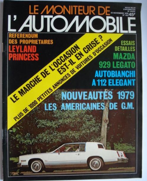 Le Moniteur de l'automobile 652, Boeken, Auto's | Folders en Tijdschriften, Zo goed als nieuw, Algemeen, Verzenden