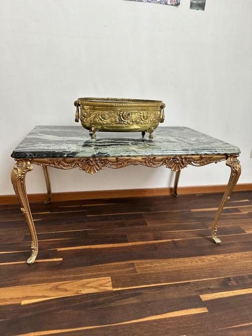 Antieke marmeren salontafel, Antiek en Kunst, Antiek | Meubels | Tafels, Ophalen