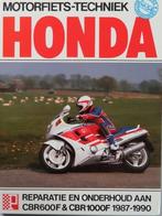 Honda CBR600F CBR1000F 1987-1990 manual A4 formaat *NIEUW NL, Motoren, Handleidingen en Instructieboekjes, Honda