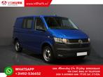 Volkswagen Transporter T6.1 2.0 TDI 150 pk DSG DEMO Aut. Ada, Auto's, Bestelwagens en Lichte vracht, Automaat, Blauw, Bedrijf