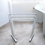 Porte-serviettes Étagé en Métal Blanc, Ophalen, Zo goed als nieuw, Wit, Handdoekenrek