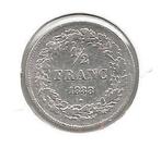 13908 * LEOPOLD I * 1/2 frank 1838, Verzenden, Zilver