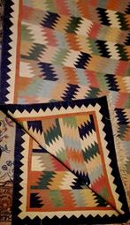 mooie multicolor perzisch, oosterse kelim tapijt, Antiek en Kunst, Ophalen
