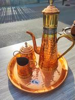 Vintage koperen koffieset, Ophalen