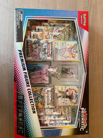 Pokemon Premium figure collection box prismatic evolution beschikbaar voor biedingen