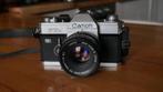 Canon FtB QL + 50 mm-objectief, Ophalen of Verzenden, Gebruikt, Spiegelreflex, Canon