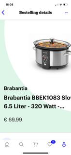 Slowcooker Brabantia, Elektronische apparatuur, Slowcookers, Ophalen, Timer, Zo goed als nieuw