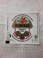Bieretiket Damburger, Verzamelen, Biermerken, Ophalen of Verzenden, Nieuw