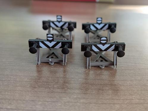 4 x Stootblok H0 Fleischmann Profi-rails 6117, Hobby en Vrije tijd, Modeltreinen | H0, Zo goed als nieuw, Rails, Fleischmann, Ophalen of Verzenden