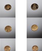GOUDEN MUNTEN, Postzegels en Munten, Munten | Europa | Niet-Euromunten, Ophalen, België, Losse munt, Goud