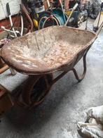 brouette en métal, Enlèvement ou Envoi, Utilisé, Manuelle, À une roue