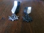 2 x Medaille - Vrijmetselaarskenteken Vrijmetselaars Gent ?, Postzegels en Munten, Penningen en Medailles, Ophalen of Verzenden