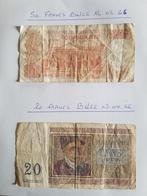 Billets francs BELGE, Enlèvement ou Envoi