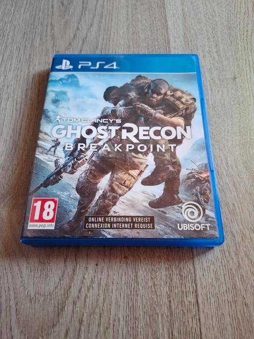 Tom Clancy's Ghost Recon: Breakpoint (PS4), Games en Spelcomputers, Games | Sony PlayStation 4, Zo goed als nieuw, Shooter, Vanaf 18 jaar