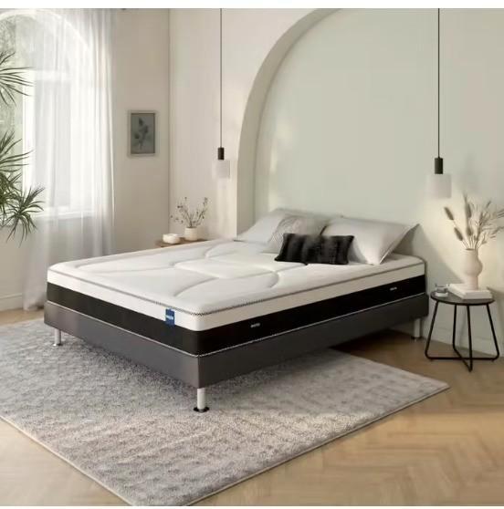 Nieuwe BULTEX SET! Boxspring + hybride matras 160x200 cm, Huis en Inrichting, Slaapkamer | Matrassen en Bedbodems, Nieuw, Bedbodem