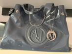 Sac à main Armani Jeans gris foncé, Handtassen en Accessoires, Tassen | Damestassen, Ophalen, Gebruikt, Grijs, Handtas